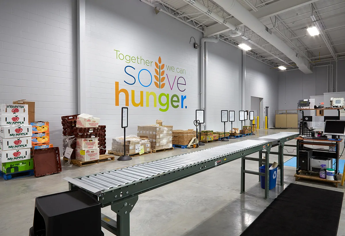 Feeding America Warehouse