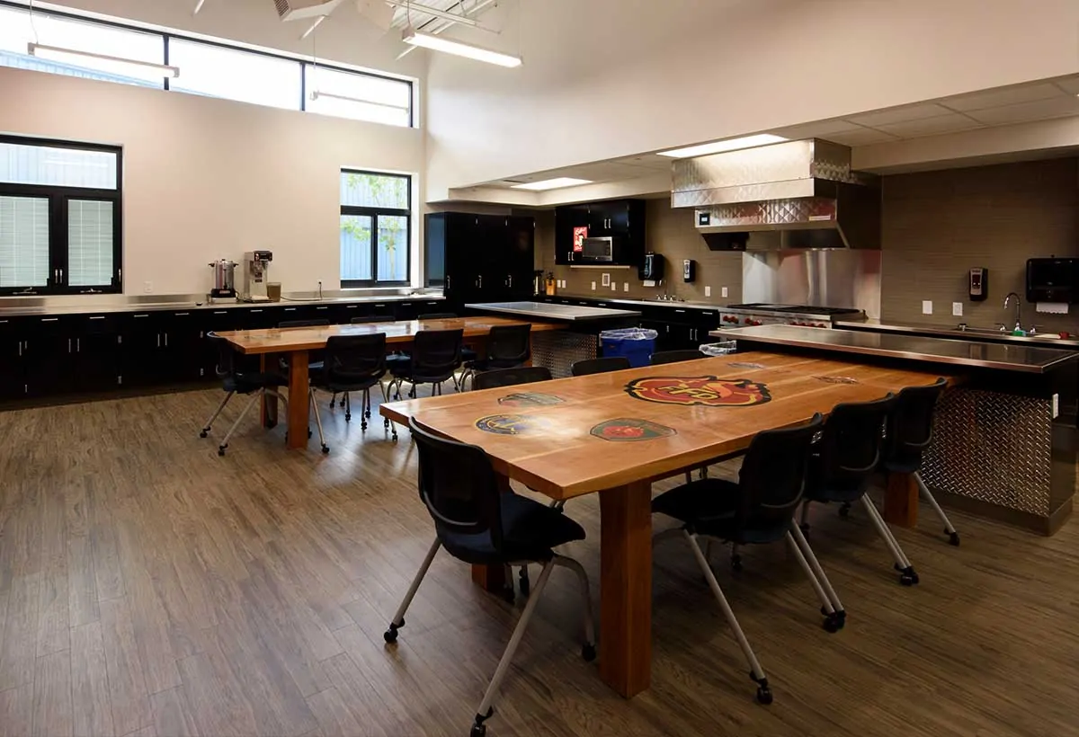 Fitchburg Fire Station Kitchen