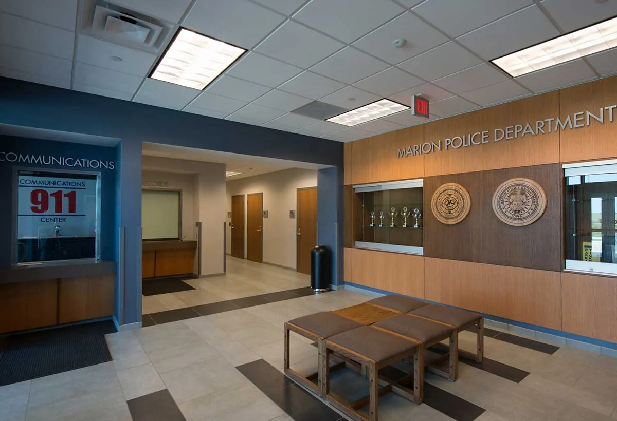 Marion Police Lobby