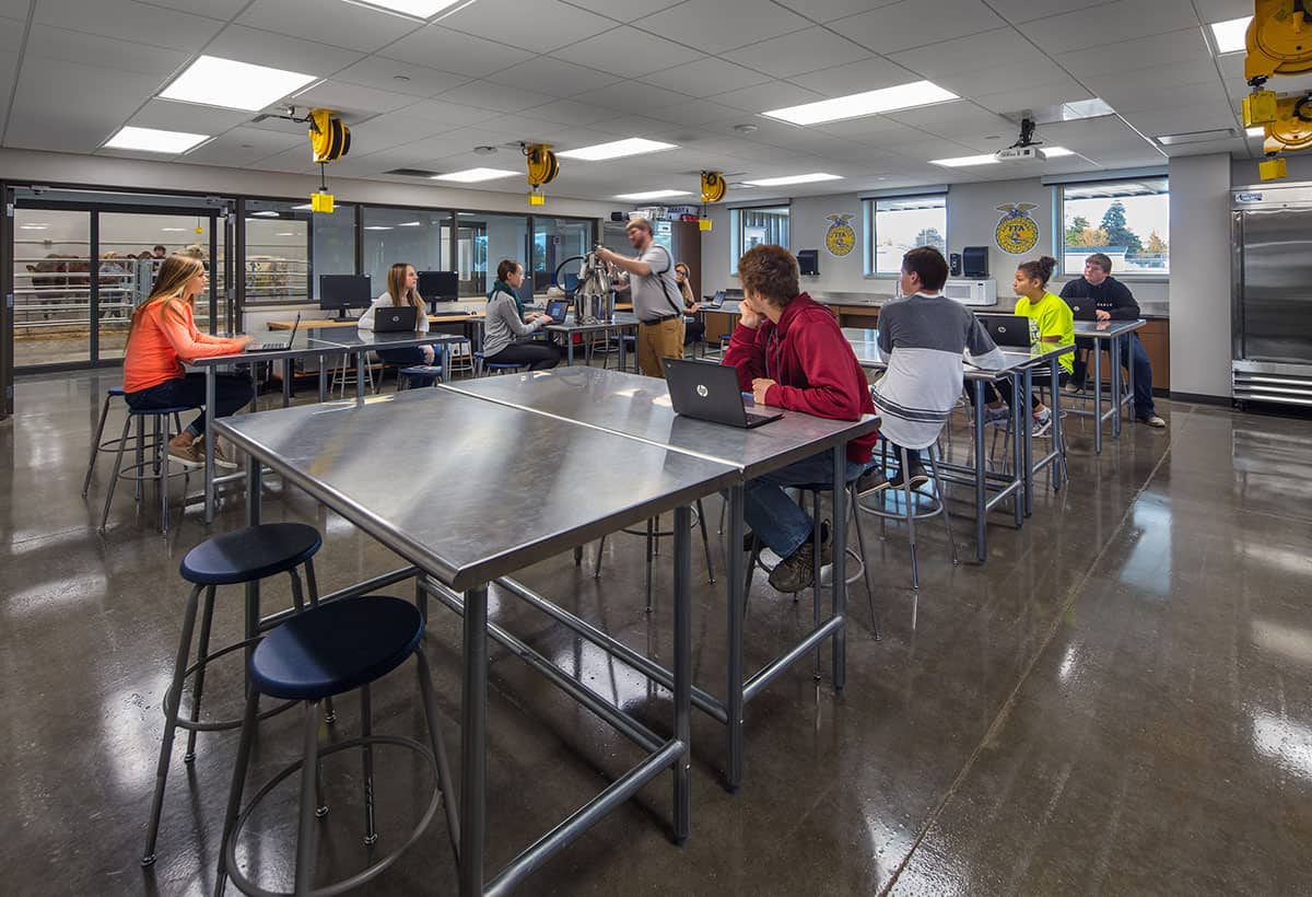 Kewaunee High School Agricultural Classroom and Lab