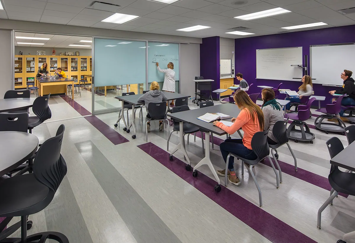 Kewaunee High School Flexible STEM Classroom