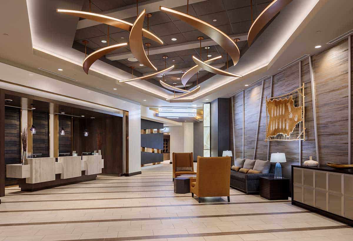 Ho-Chunk Wittenberg Lobby
