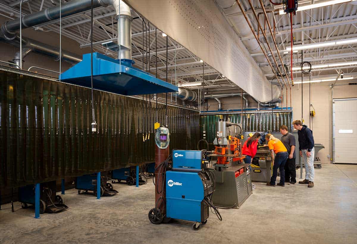 FVTC Wautoma Welding Bay