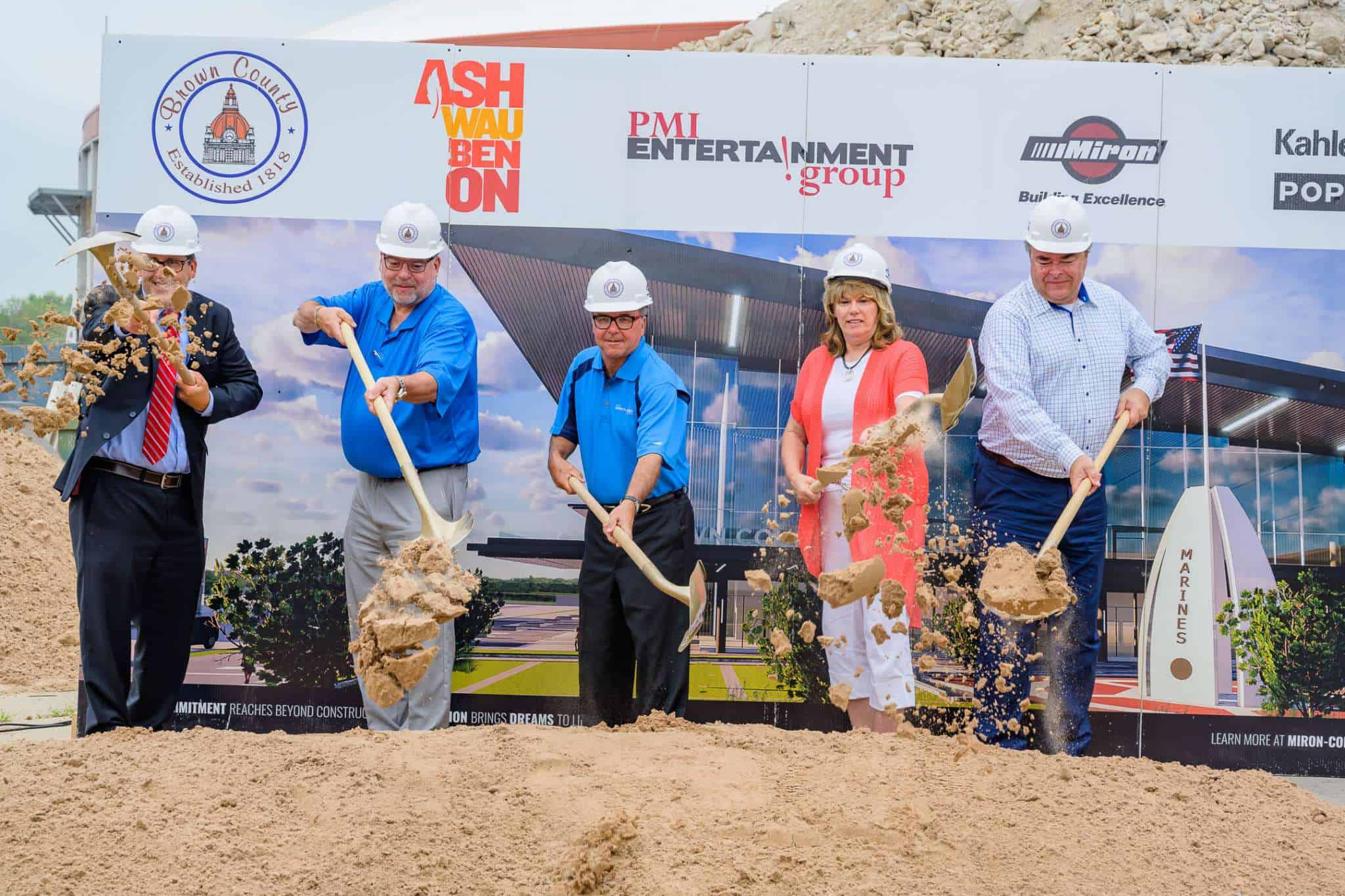 Brown County Expo Groundbreaking