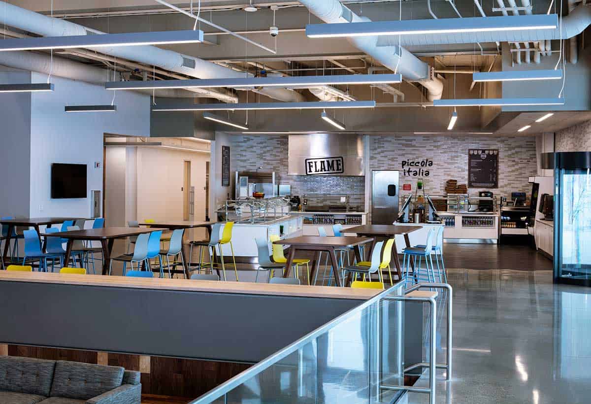 Oshkosh Corp Headquarters Cafeteria