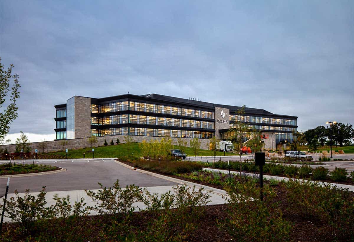 Oshkosh Corp Headquarters Exterior