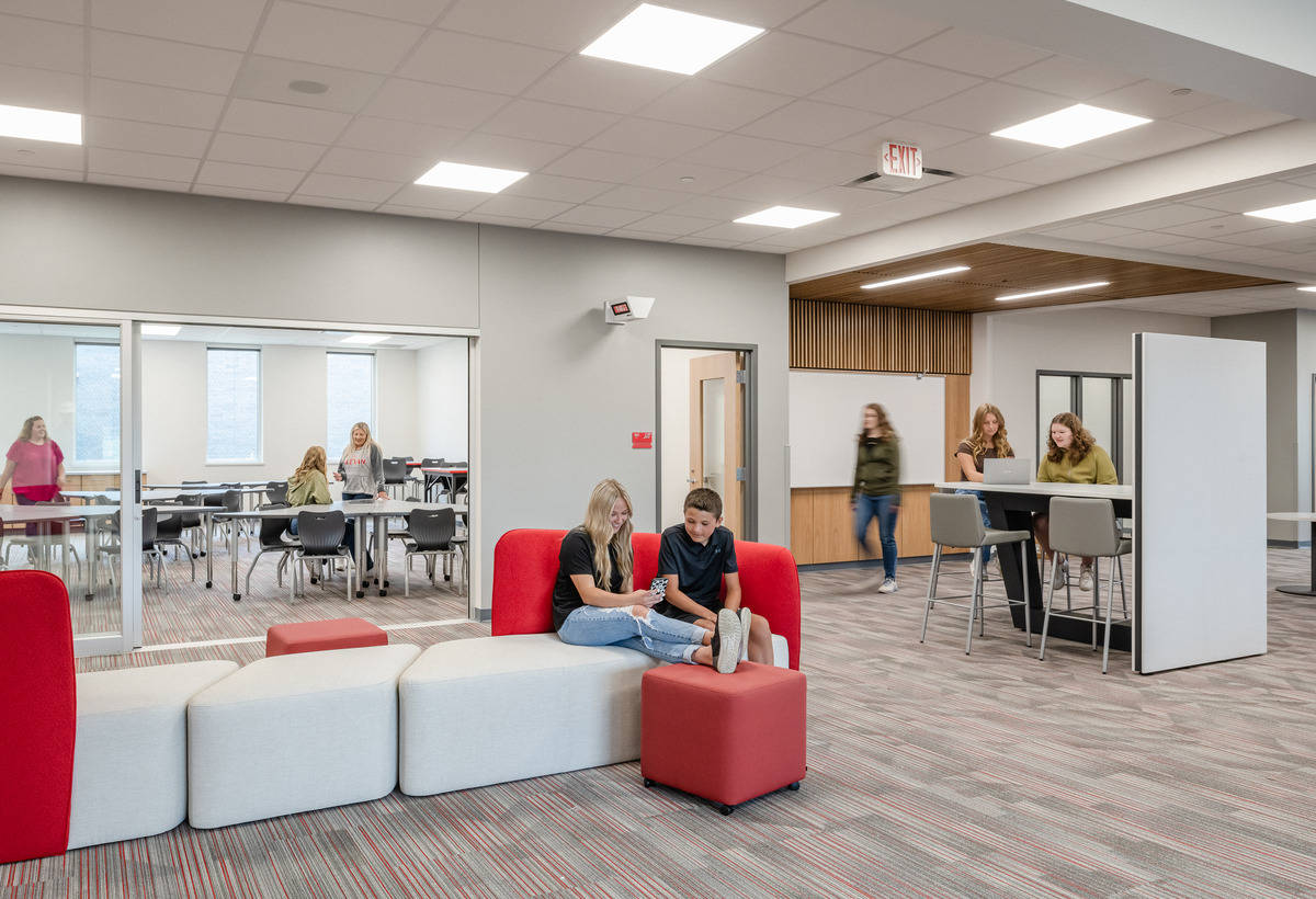Neenah High School Classroom Collaboration Pod