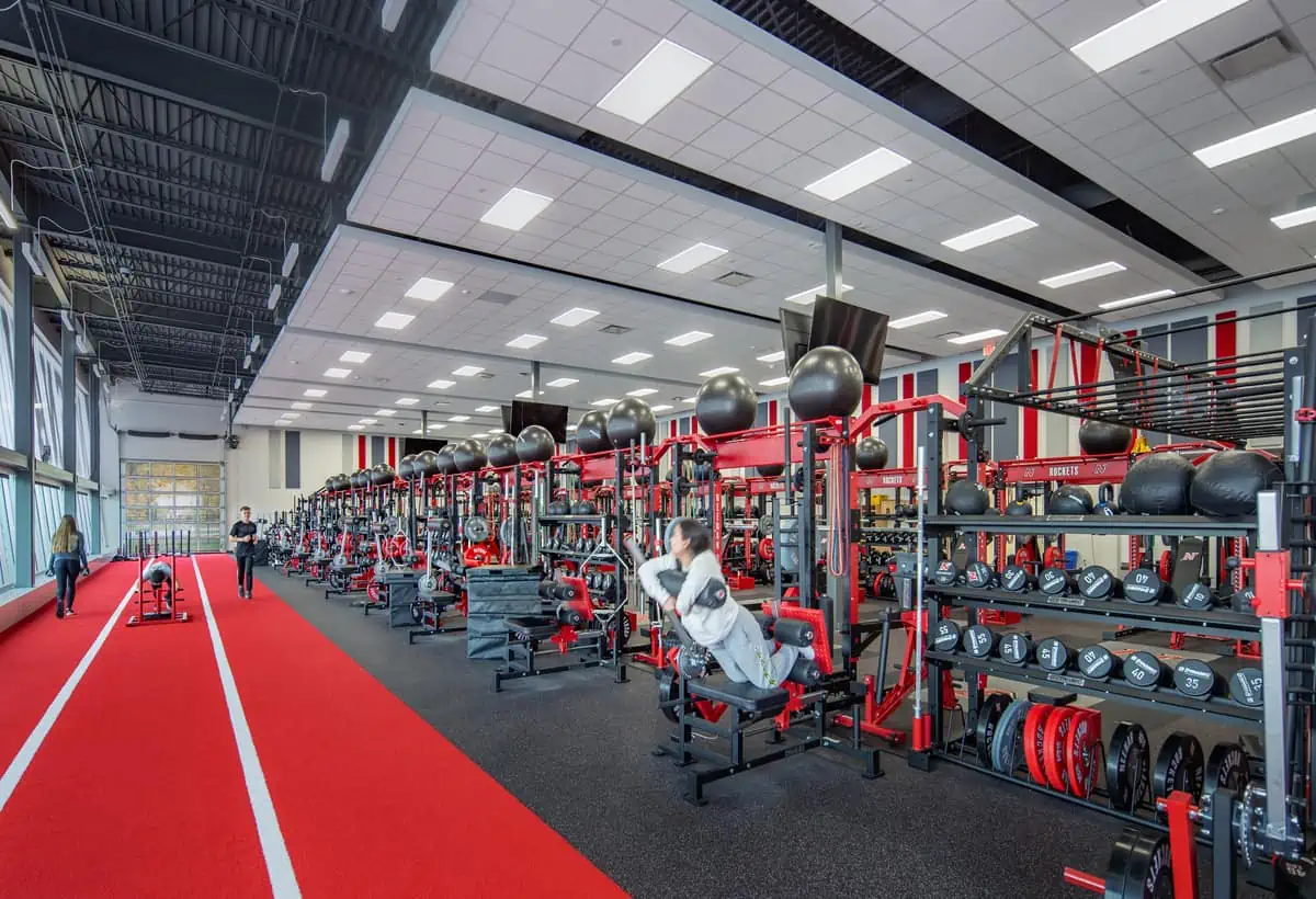 Neenah High School fitness center