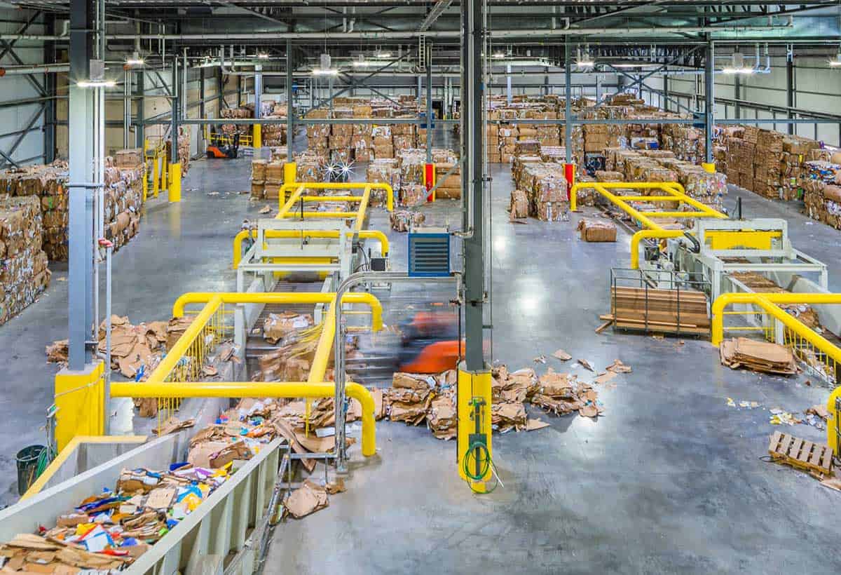 Green Bay Packaging OCC Bale Warehouse