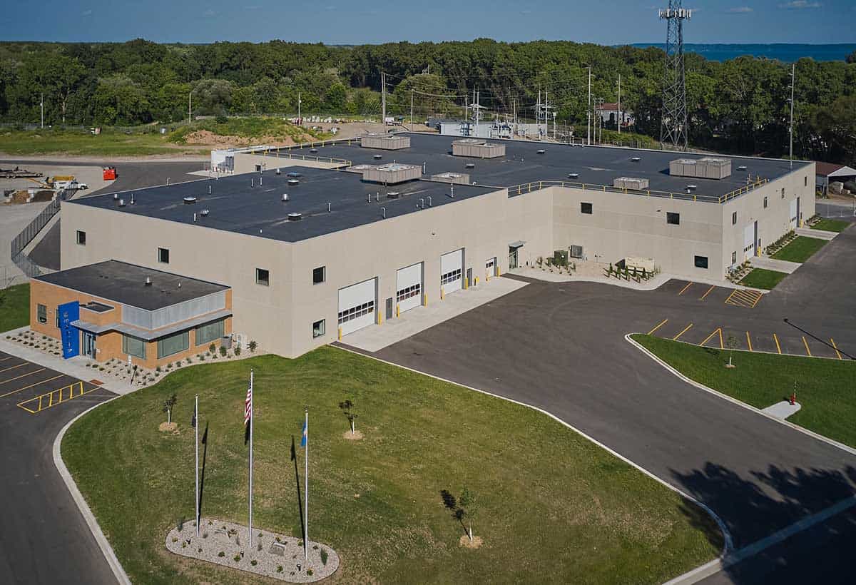 Menasha Public Works Exterior