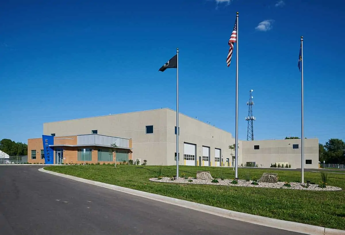 Menasha Public Works Exterior
