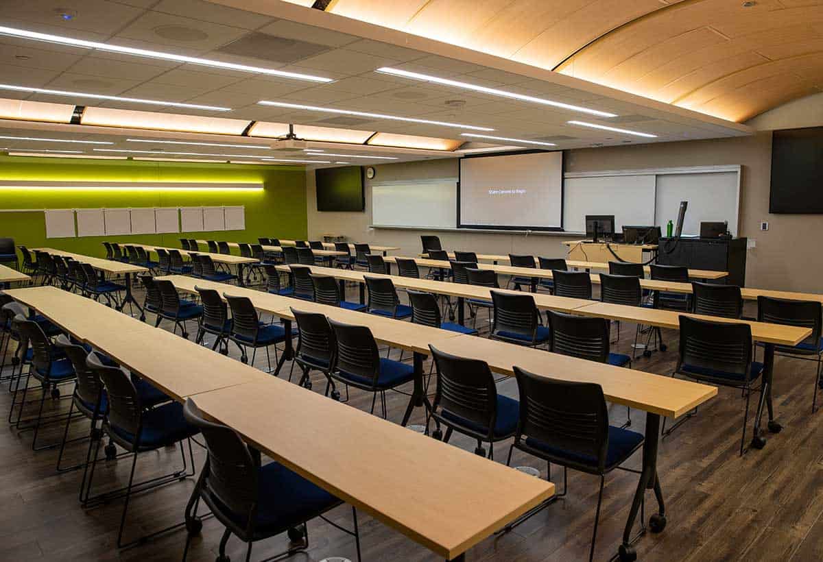 UW Platteville Boebel Hall Classroom