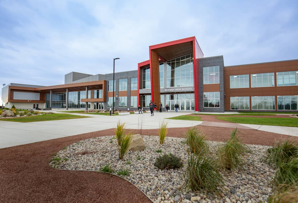 Neenah High School Exterior