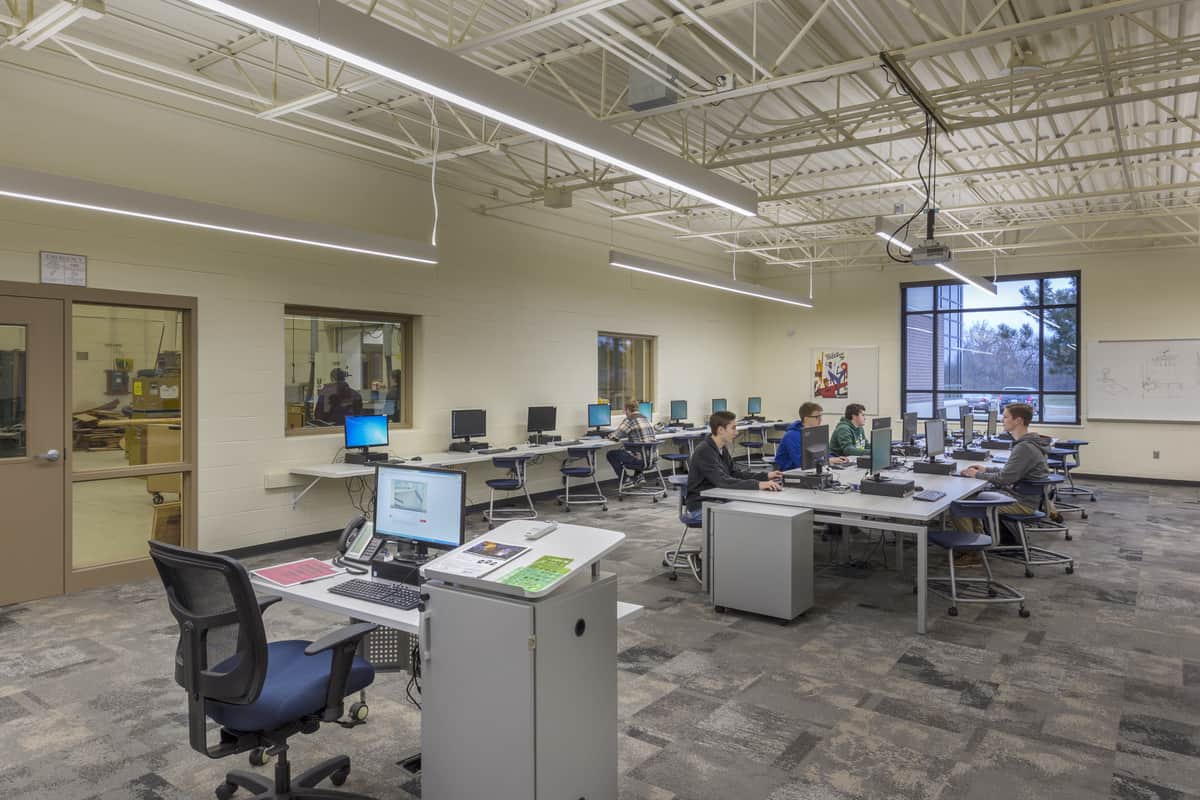Winneconne High School design lab