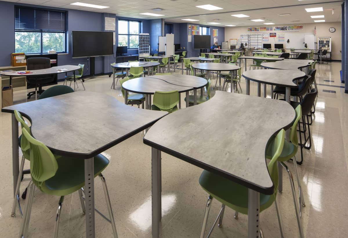 Greenville Middle School Classroom