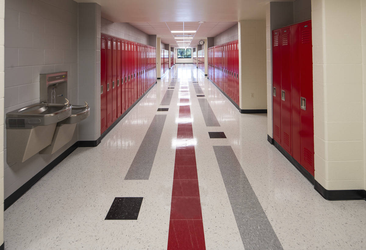 Hortonville High School Hallway