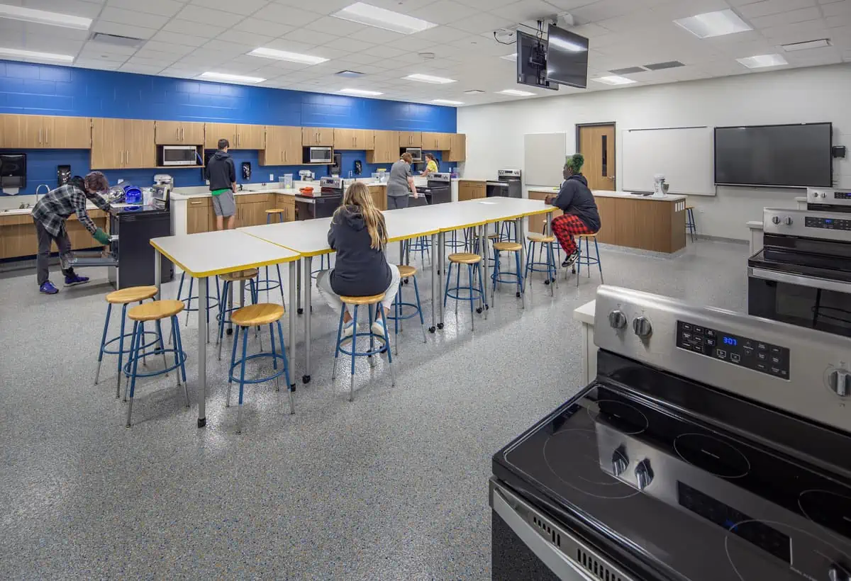 Culinary Lab, New Vel Phillips Middle School, Oshkosh WI