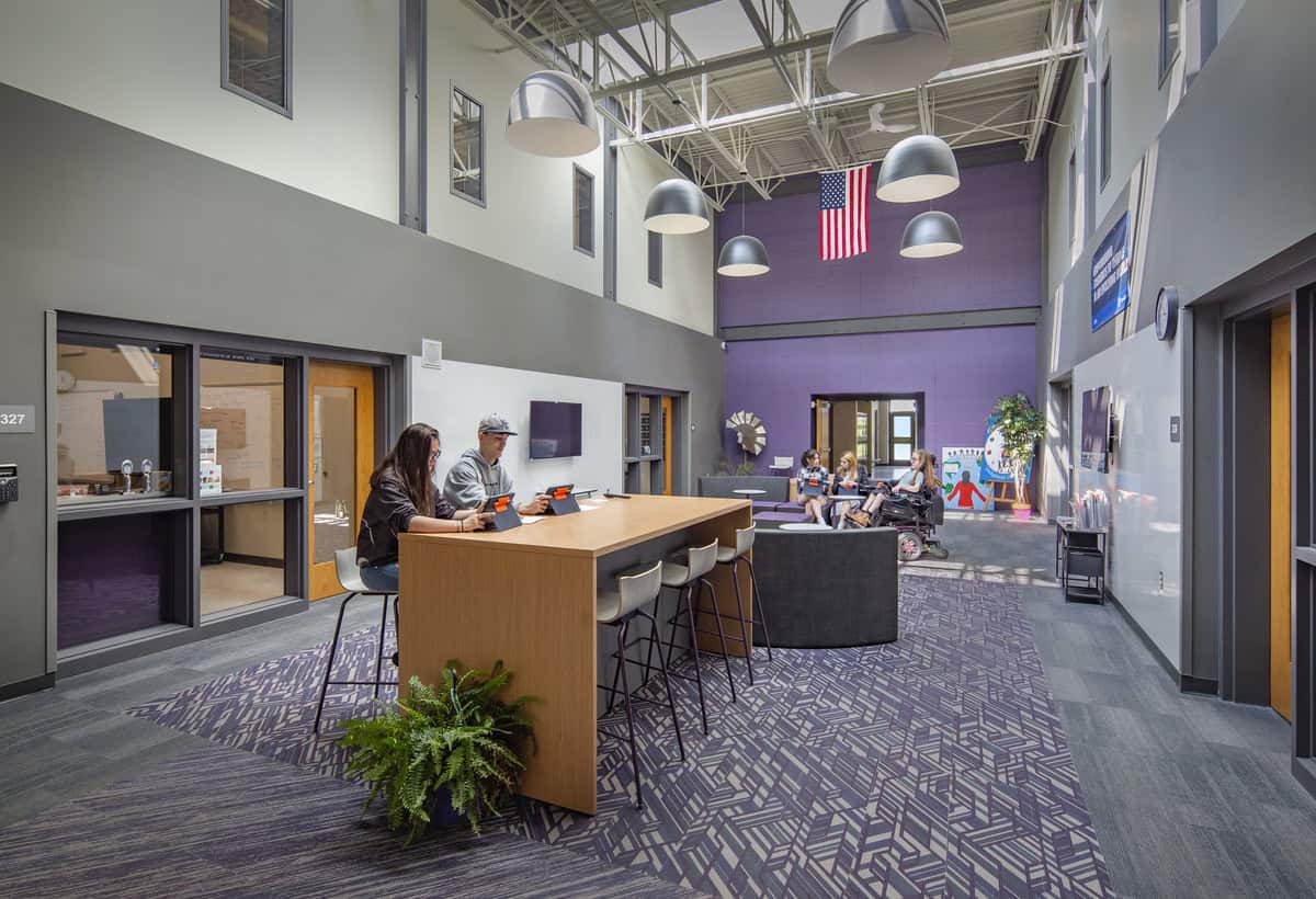 Dodgeland School District STEAM area collaboration