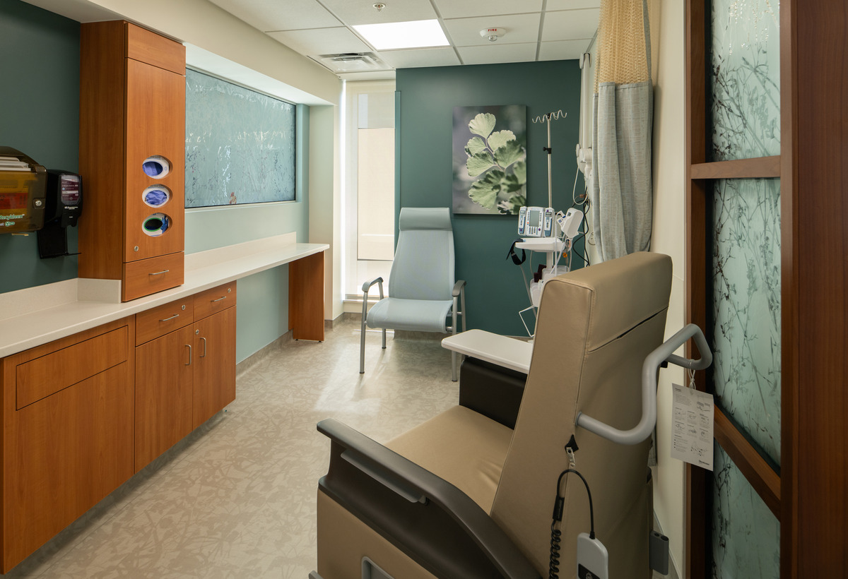 MyMichigan Midland Cancer Center Interior Treatment Room