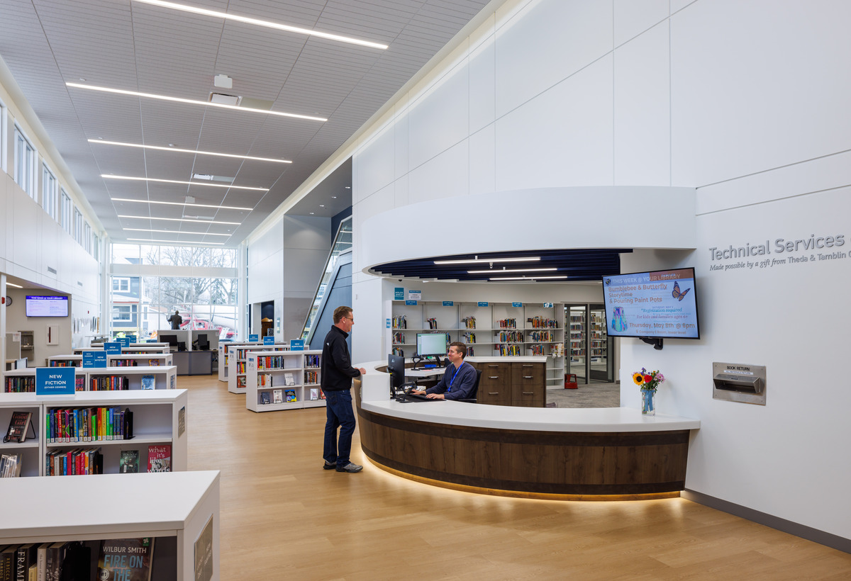 Elisha D. Smith Public Library Interior
