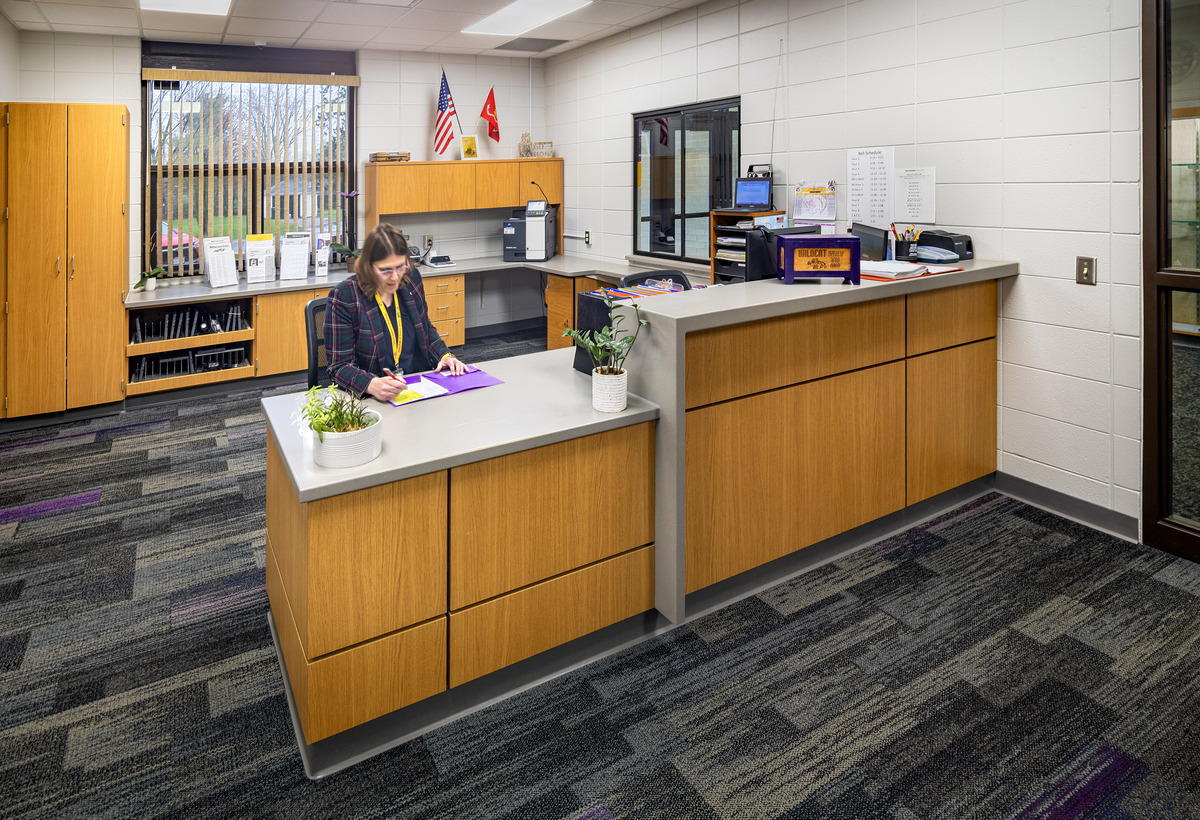Wild Rose Reception, administrative offices, secure entry