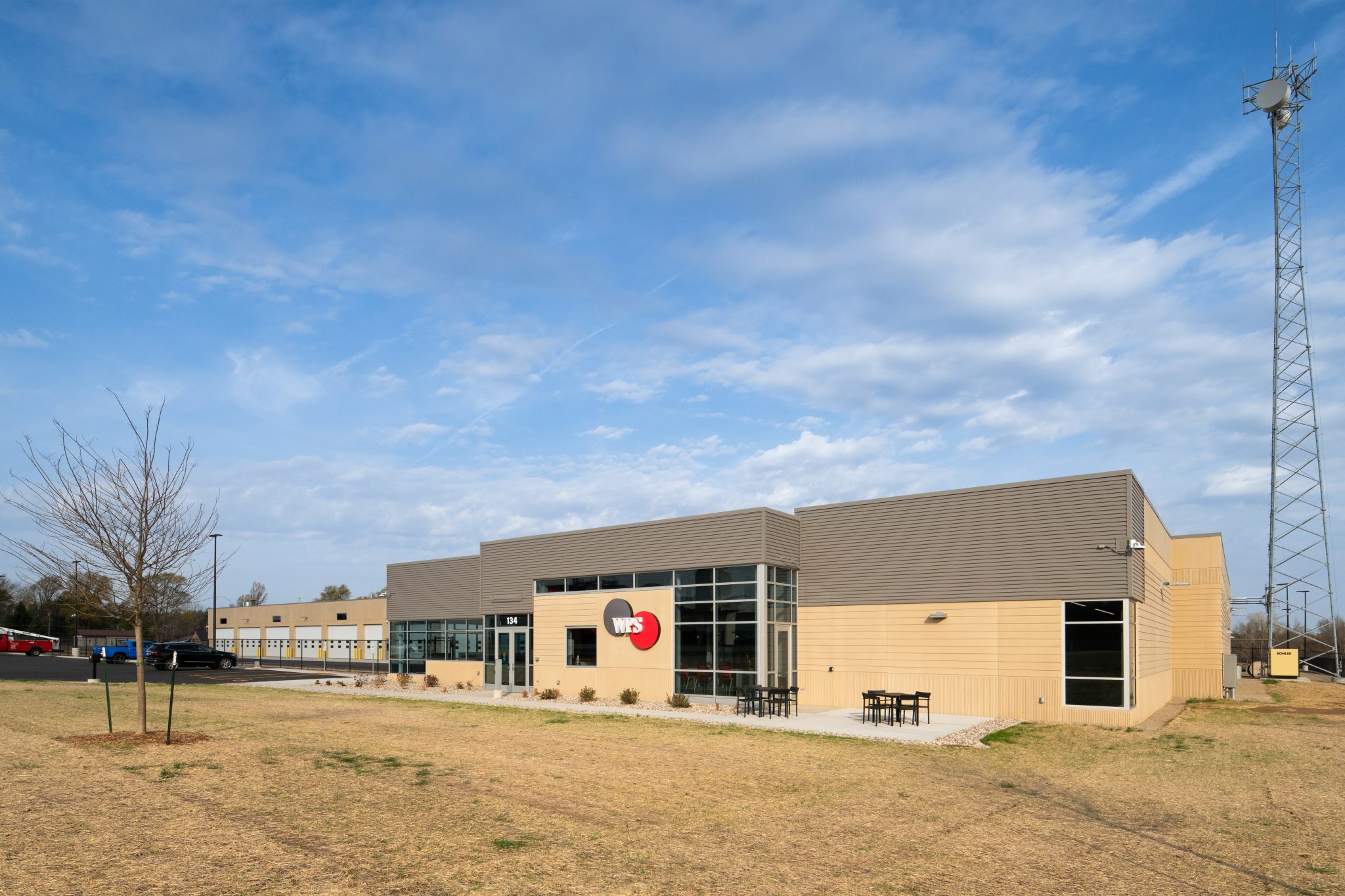 Exterior of WPS Coleman Service Center