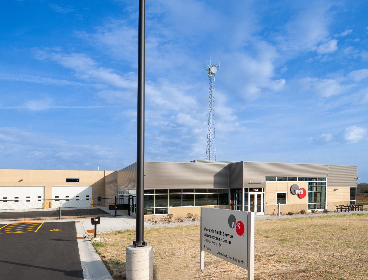 WEC Coleman Service Center main entrance