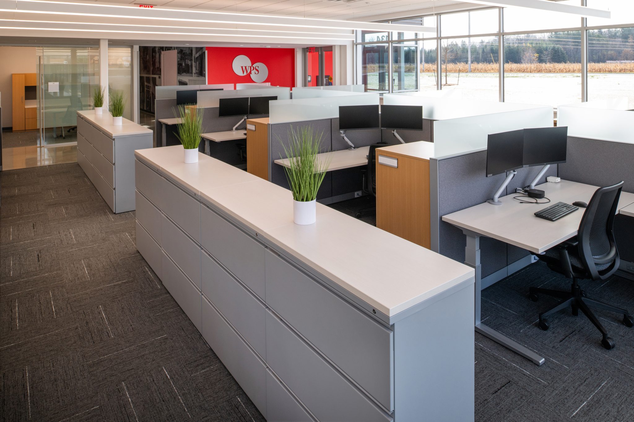 WPS Coleman Service Center interior office