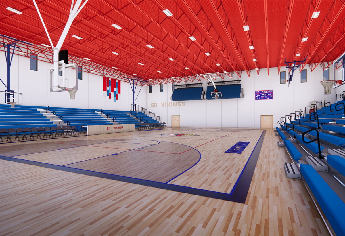 Rendering: Decorah Community School District New Pre-K through 2nd Grade Elementary School, Decorah, Iowa