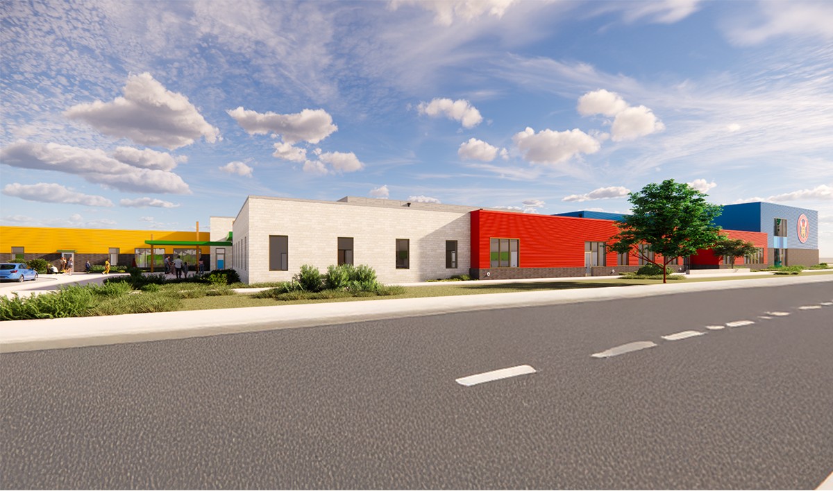 Rendering: Decorah Community School District New Pre-K through 2nd Grade Elementary School, Decorah, Iowa