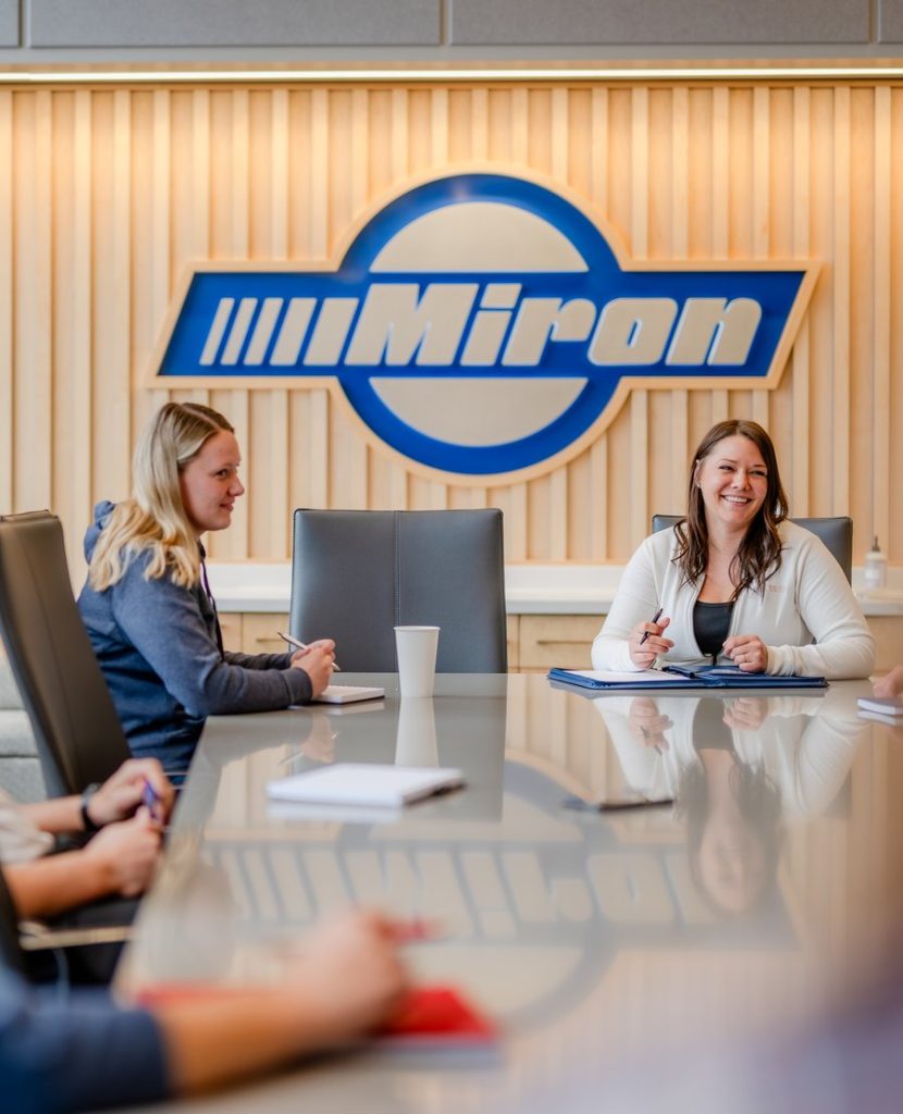 Miron team members at work