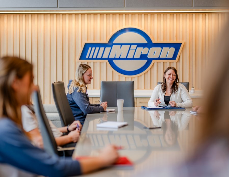 Miron team members at work