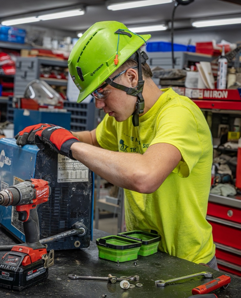Miron Yard Operations team member at work