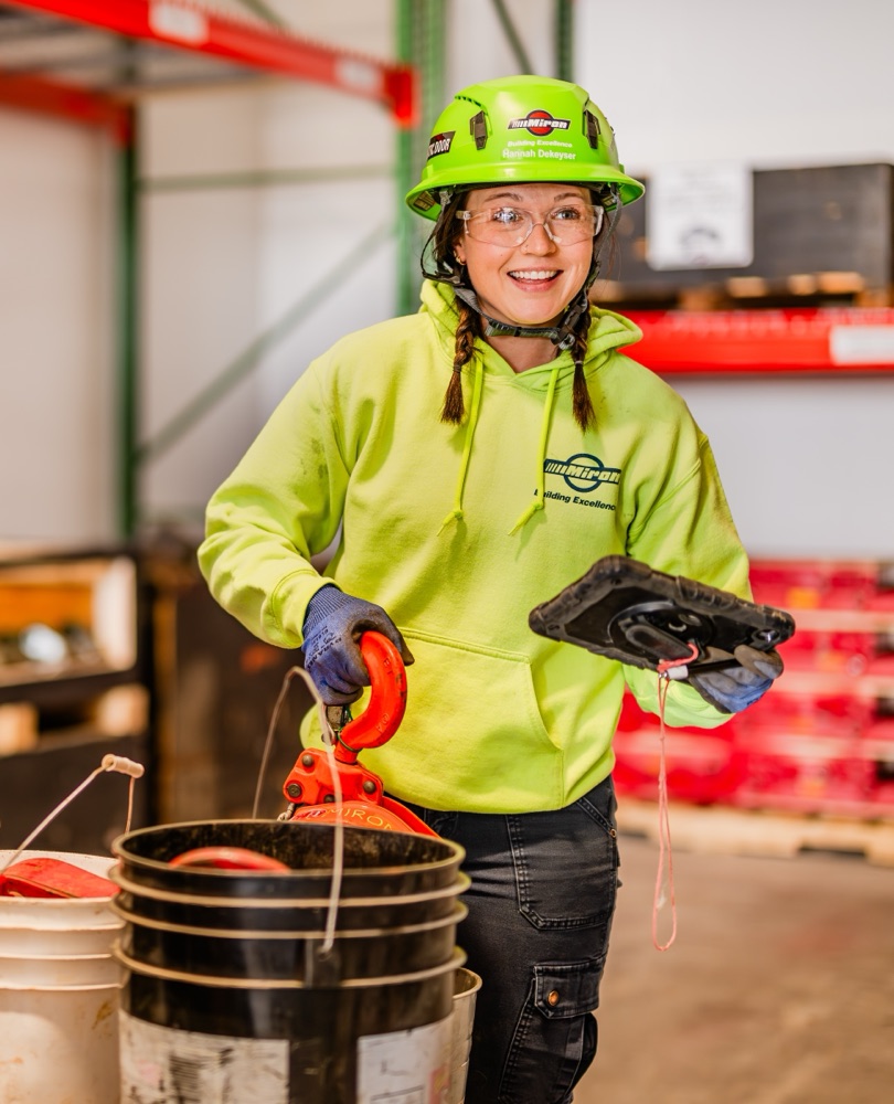 Miron Yard Operations team member at work